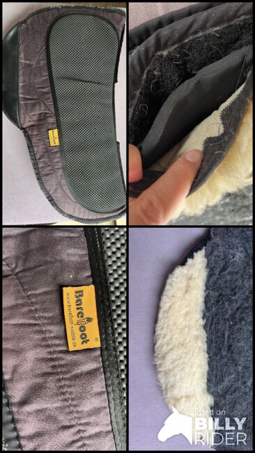 Barefoot Sattelunterlage Atlanta Arizona schwarz top Physio Schabracke Pad, Barefoot Sattelunterlage Atlanta Arizona Happy Valley Lazy Mountain, AC, Siodło akcesoria, Hattingen, Image 8