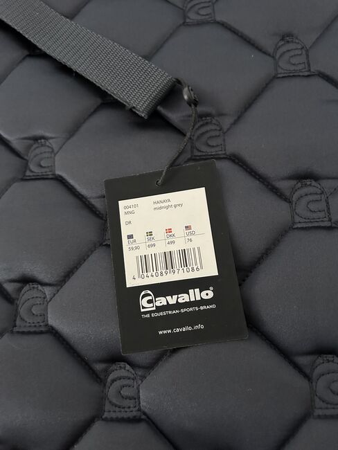 Cavallo Schabracke Satin grau wb Dressur dl neu, Cavallo , Pferd , Czapraki, Velbert, Image 5