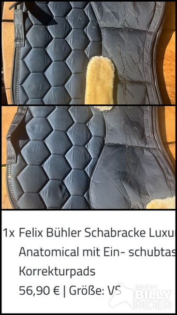 Schabracke Dunkelblau Felix Bühler, Felix Bühler Felix Bühler Schabracke Luxury Diamonds Anatomical mit Ein- Schultaschen für Korrekturpads , Kim, Czapraki, Testorf-Steinfort, Image 4