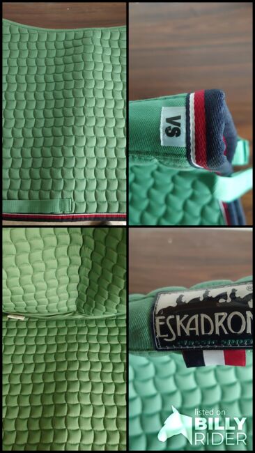 Schabracke Eskadron, neu, Mintgrün, VS\WB, Eskadron, Julia Schneider, Czapraki, Vilshofen, Image 5