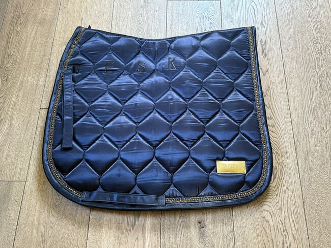 ESKADRON Dressur Schabracke blau gold *NEU*, Eskadron, Maria, Czapraki, Stuttgart