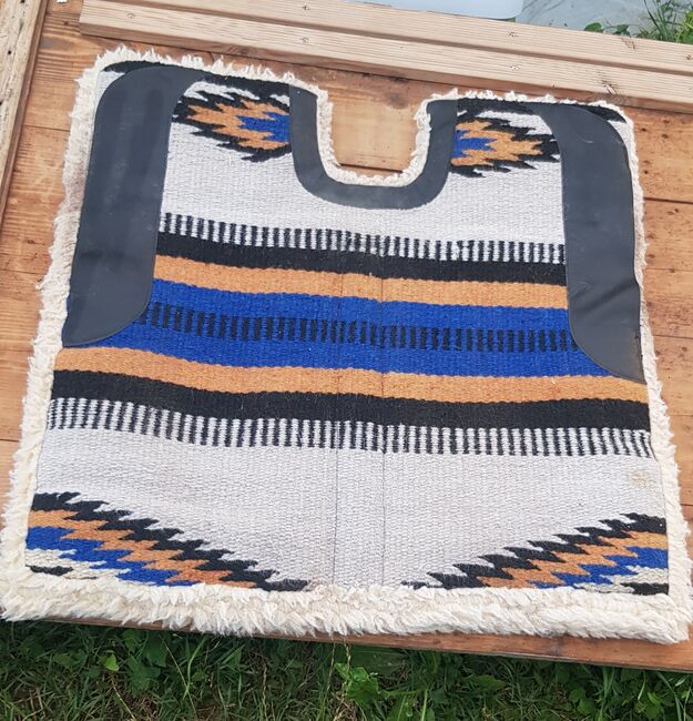 Lammfell Sattelpad Western, Eva, Siodło akcesoria, Haibach