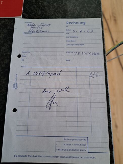 Reinsman Wollfilzpad, Reinsman, Rolf Schäfer, Westernowo podkładki pod siodło, Wiesloch, Image 3
