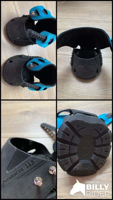 Flex Hoof Boot, Gr. 115, türkis, Flex Hoof Boot, Sandra B., Buty dla konia, Buchholz i.d.N., Image 9