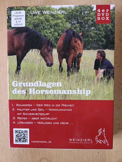 Grundlagen des Horsemanship  Uwe Weinzierl, Angelika Rohrhofer , Dvd i media, Fräuleinmühle, Image 2