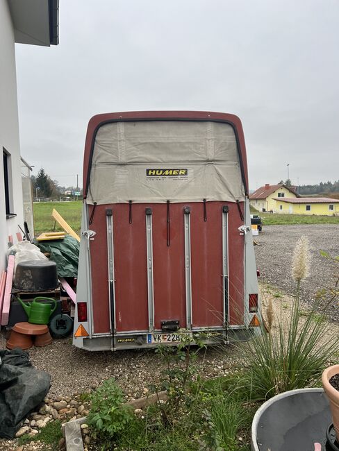 Doppelanhänger mit Sattelkammer, Humbaur Atis, Mathias Figo , Przyczepa konna, Bleiburg , Image 3