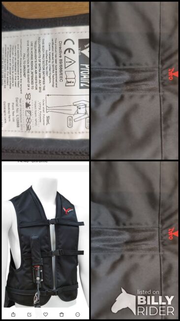 Point two air jacket, Point two  Point two air jacket, Amanda saetta, Safety Vests & Back Protectors, Haddenham , Image 8