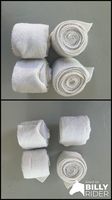 Polo Wraps- White Set of 4, Stephanie, Horse Bandages & Wraps, Edmonton , Image 3