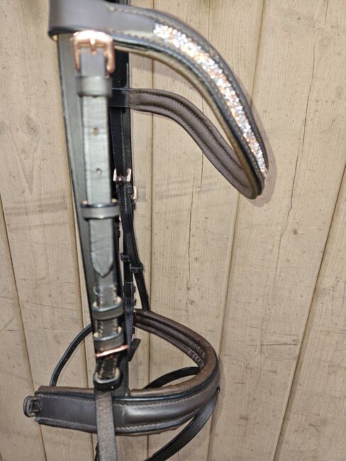 Pony Trense NEU braun, Showmaster  Rosalinde, Birte Metzger-Jessen , Bridles & Headstalls, Weesby , Image 3