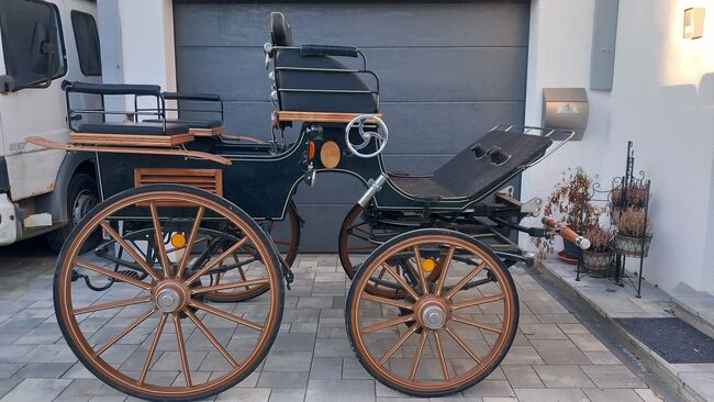 Pony Break mit Lichtanlage, Dressurbreak, Martina Schaerer , Carriages, Ostrach, Image 8