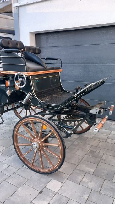 Pony Break mit Lichtanlage, Dressurbreak, Martina Schaerer , Carriages, Ostrach, Image 5