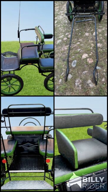 Ponykutsche Shettykutsche Einspänner Zweispänner, Antje, Carriages, Erxleben, Image 7