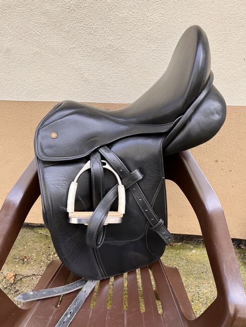 Pony-Dressursattel von Fichtbauer (Maßsattel), Fichtbauer, Laura Steffens, Dressage Saddle, Dortmund