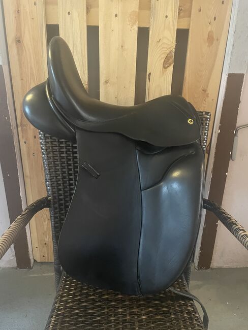 Pony Dressursattel, Dressursattel 16,5 Zoll, Anatomica Orion , Jeanette Zobel , Dressage Saddle, Senden, Image 2