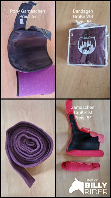 Pony Gamaschen, Gamaschen Größe M und Bandagen, Christina Karger , Gamaschen, Balingen , Abbildung 6