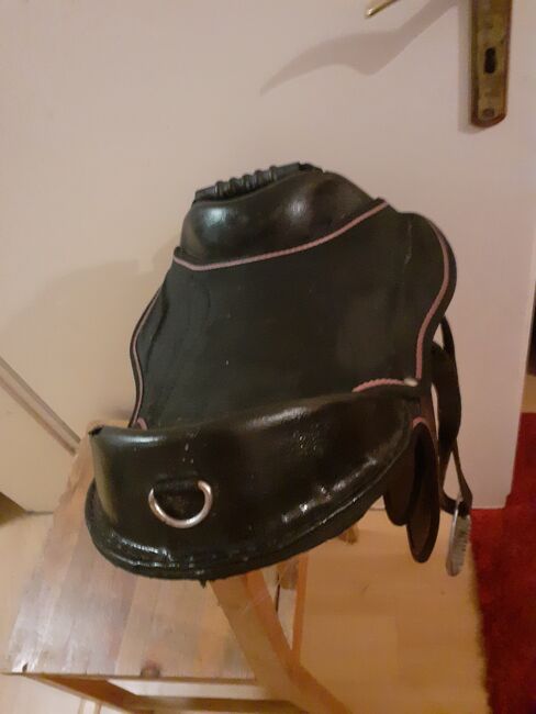 Ponyreitsattel mit Steigbügel, Ponysattel Shetty, Elisabeth , Bareback pads, Leipzig , Image 4