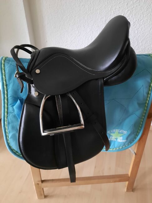 Pony Sattel 14 Zoll Springsattel, Moneypony, Christine , Jumping Saddle, Netphen