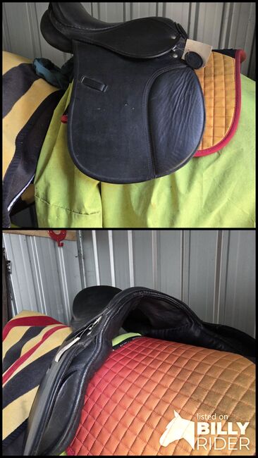 Pony saddle. 16 inch, Ruth  Mathison , Vielseitigkeitssattel (VS), Hull, Abbildung 3