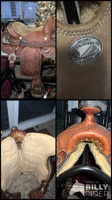 Pony saddle., Alamo Equitation, Nikki, Western Saddle, Linden, Image 6