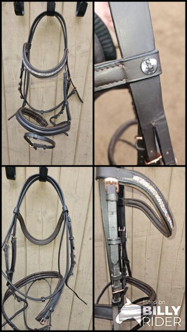 Pony Trense NEU braun, Showmaster  Rosalinde, Birte Metzger-Jessen , Trensen, Weesby , Abbildung 5