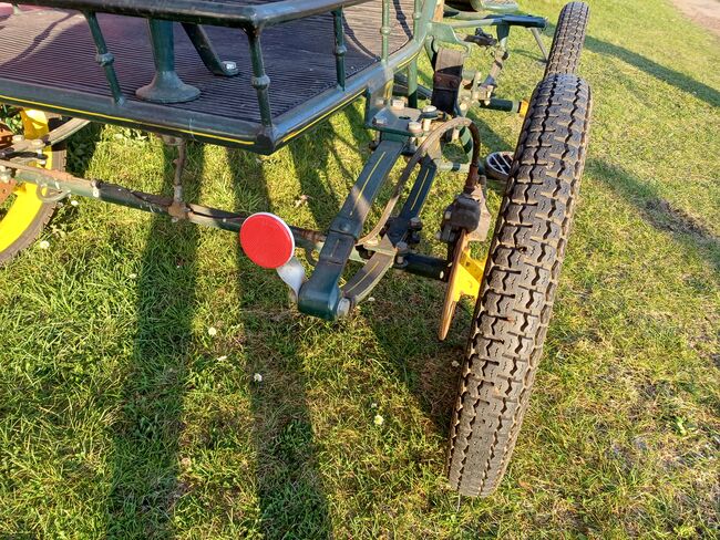 Ponykutsche Trainingswagen Wagonette Luftbereifung, Double J Ranch , Kutschen, Luckenwalde, Abbildung 4