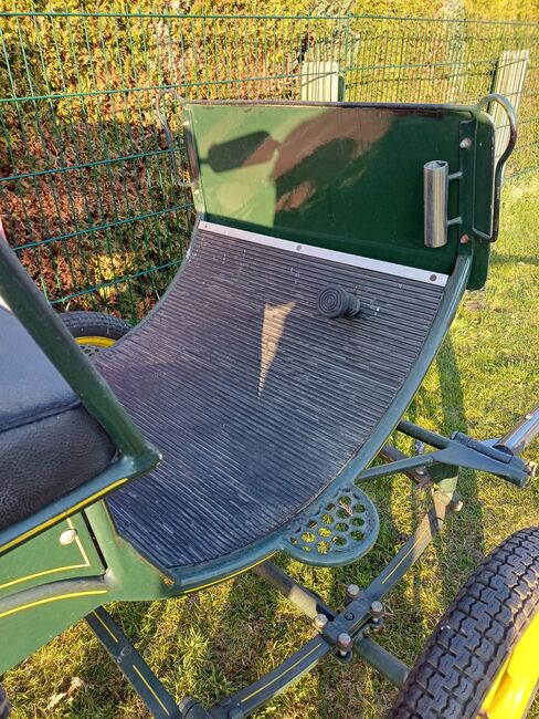 Ponykutsche Trainingswagen Wagonette Luftbereifung, Double J Ranch , Kutschen, Luckenwalde, Abbildung 6