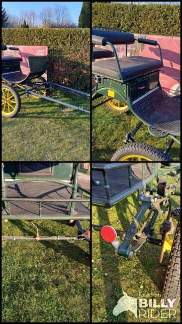 Ponykutsche Trainingswagen Wagonette Luftbereifung, Double J Ranch , Kutschen, Luckenwalde, Abbildung 7