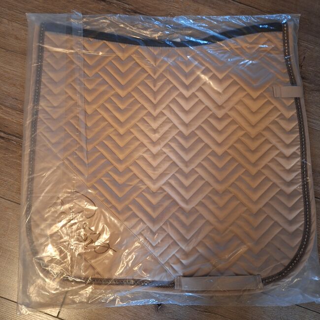 Ponyschwester Schabracke mit Bandagen und Fliegenhaube Beige, Ponyschwester , ADN, Dressage Pads, Duisburg, Image 3