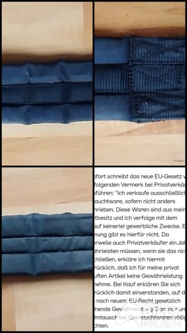 Sattelgurt 110 cm schwarz, Celina, Popręgi, Peißenberg, Image 6