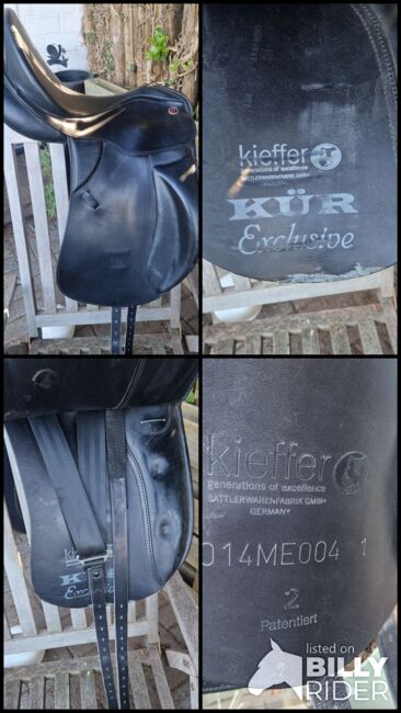 Schöner Kieffer Dressursattel Kür Exclusiv, Kieffer Kür Exclusiv, Sabrina , Dressage Saddle, Erkrath, Image 6