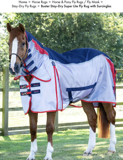 Premier Equine Buster Stay Dry super Lite, Premier Equine  Buster Stay Dry Super Lite, Rachel, Ochrona koni przed owadami , Craven Arms