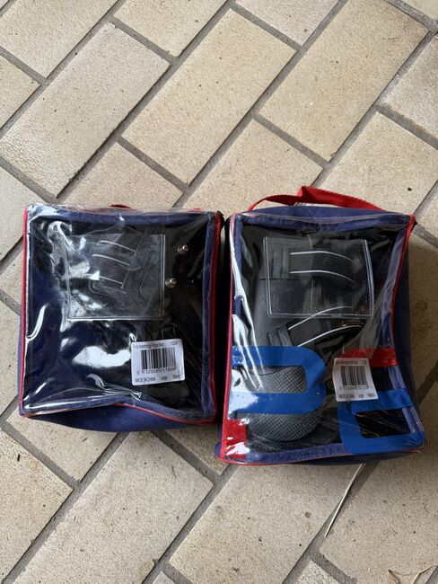 Premier Equine Kevlar Gamaschen Set Gr. L in Schwarz, Premier Equine Kevlar Airtechnology Gamschen, Lisa Braun, Tendon Boots, Moosinning, Image 4