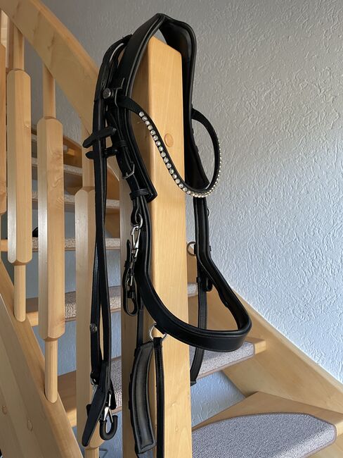 Presteq FaySport anatomische Trense schwarz COB/VB mit Zügeln, Presteq FaySport , Mailin Glaser, Bridles & Headstalls, Dolgen am See