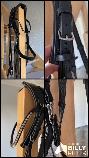 Presteq FaySport anatomische Trense schwarz COB/VB mit Zügeln, Presteq FaySport , Mailin Glaser, Bridles & Headstalls, Dolgen am See, Image 9