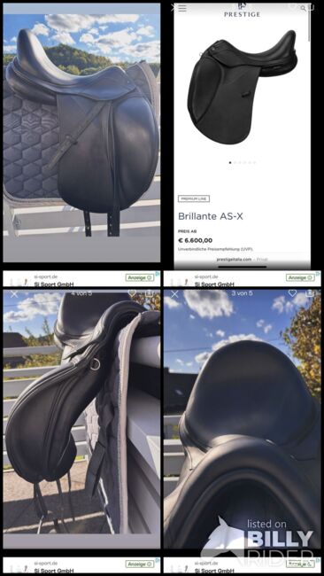 Prestige brillante , Prestige Dressursattel, Prestige  Brillante , Mü, Dressage Saddle, Gummersbach , Image 6