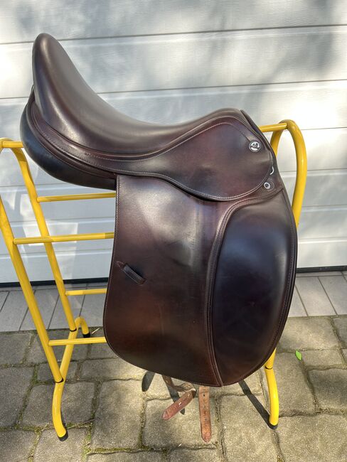 Prestige D1 Zero Lux tobacco 16 Zoll, Prestige  D1 Zero Lux tobacco 16 Zoll M, Birgit K., Dressage Saddle, Bargfeld-Stegen, Image 7