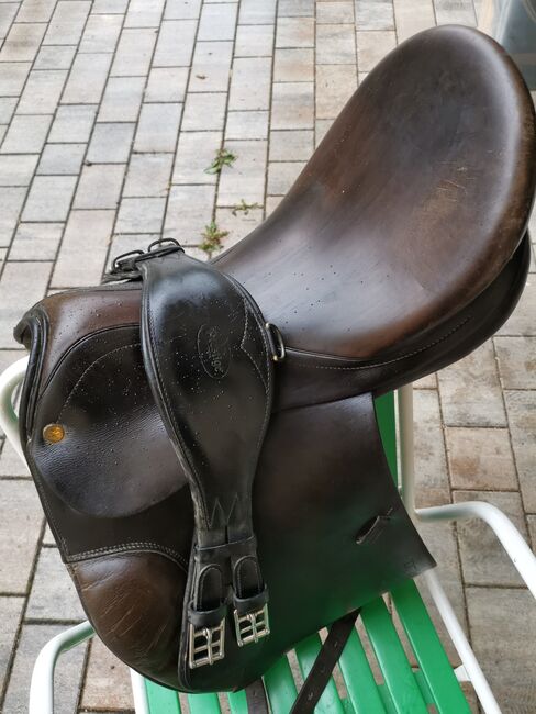 Prestige Dressursattel braun 18"mit Gurt., Prestige  Top, Nina B, Dressage Saddle, Gloggnitz