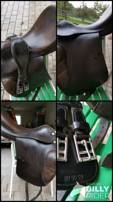 Prestige Dressursattel braun 18"mit Gurt., Prestige  Top, Nina B, Dressage Saddle, Gloggnitz, Image 7