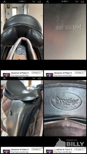 Prestige Dressursattel, Prestige  Top Dressage, Carola Hellmiß , Dressursattel, Kleinmachnow , Abbildung 8