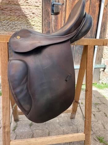 Prestige Dressursattel 17 Zoll braun, Prestige, Sophia Cornelsen, Dressage Saddle, Neudrossenfeld, Image 3