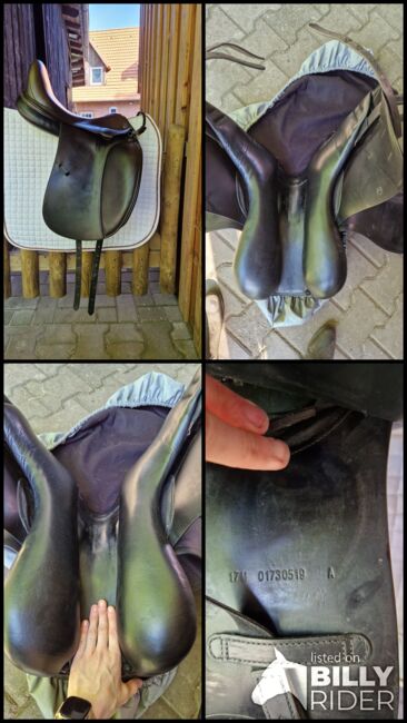Prestige Dressursattel D2 17M mittlere kammer 17 zoll, Prestige  D2, K. Werner, Dressage Saddle, Westerwalsede, Image 15