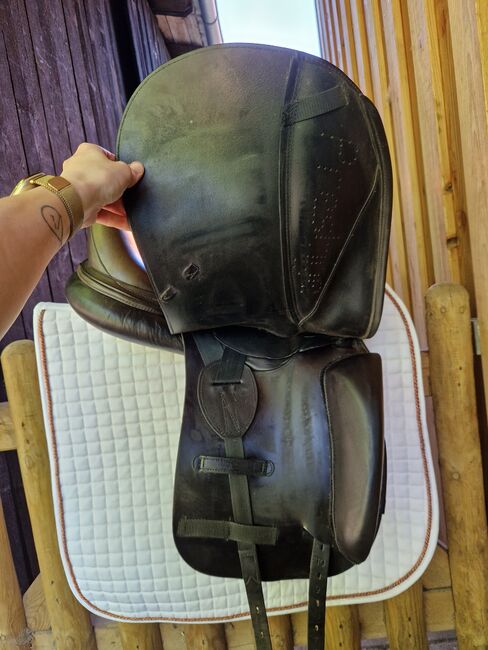 Prestige Dressursattel D2 17M mittlere kammer 17 zoll, Prestige  D2, K. Werner, Dressage Saddle, Westerwalsede, Image 2