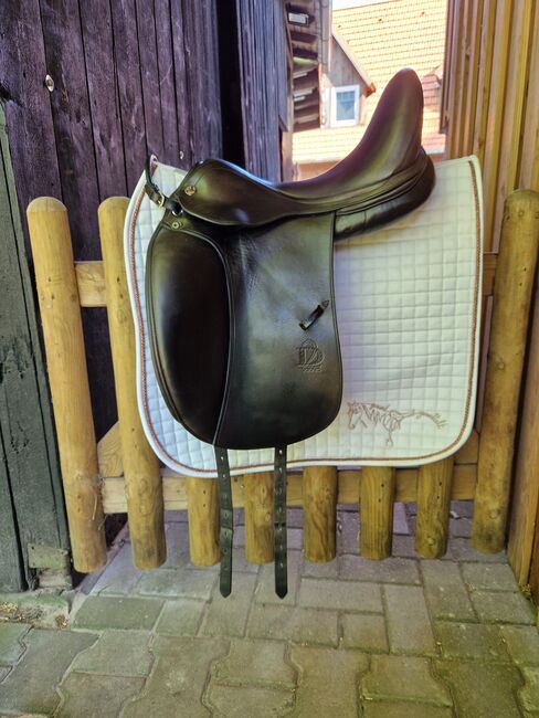 Prestige Dressursattel D2 17M mittlere kammer 17 zoll, Prestige  D2, K. Werner, Dressage Saddle, Westerwalsede, Image 5