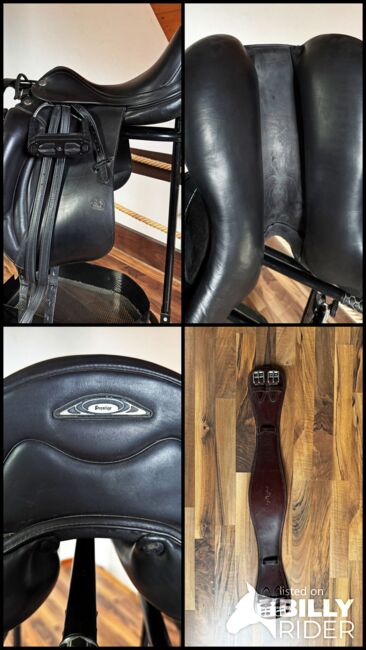 Prestige Dressursattel D2 K 17″ – Lux Leder, inkl. Zubehör, Prestige D2 K, Sarah Sinn, Dressage Saddle, Dotnacht, Image 6