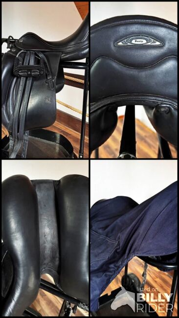 Prestige Dressursattel D2 K 17" Lux Leder, inkl. Zubehör, Ella, Dressage Saddle, Glarus, Image 6