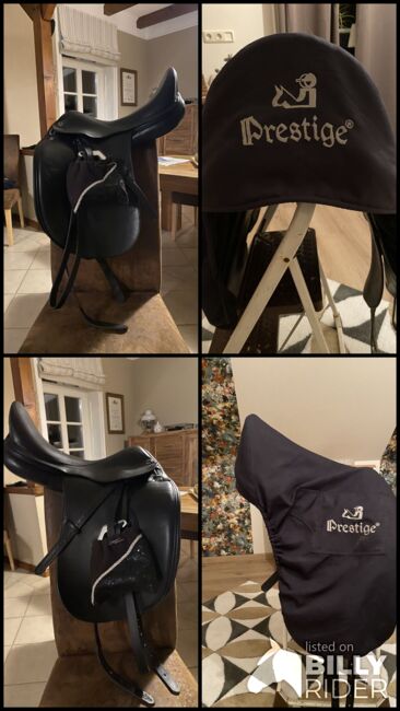 Prestige Dressursattel X-Helen mit Lackverzierungen, Prestige X-Helen, Anhedonje, Dressage Saddle, Bockhorn Adelheidsgroden, Image 10