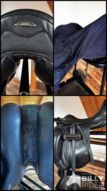 Prestige Dressursattel D2 K 16" Lux Leder, inkl. Zubehör, Prestige D2 K, Sarah Sinn, Dressage Saddle, Dotnacht, Image 6