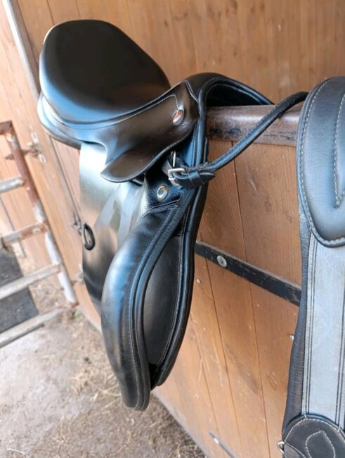 Prestige Elastic Professional 17/32, Prestige Elastic Professional, Kathrin Ruppert, Jumping Saddle, Rodgau, Image 5