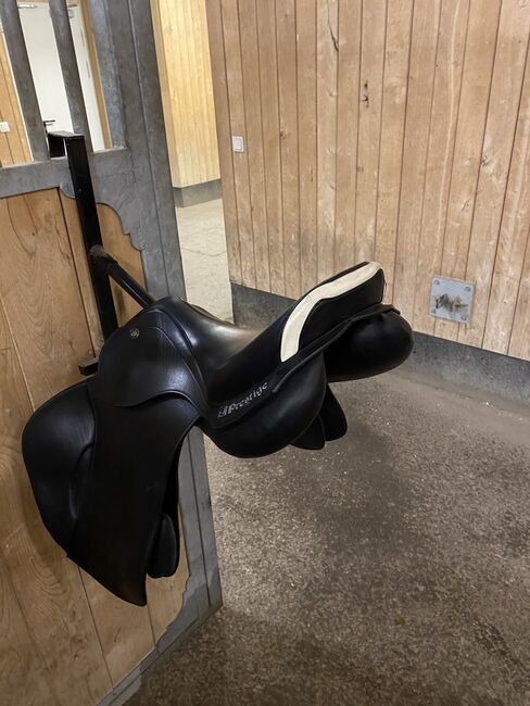 Prestige Elastic Professional 18“Schwarz neuwertig, Prestige Elastic Professional , Christian Bayer, Jumping Saddle, Perchtoldsdorf, Image 5