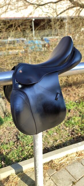 Prestige Elastic Professional Springsattel 17 Zoll, Prestige Elastic Professional , Claudi, Jumping Saddle, Thierhaupten